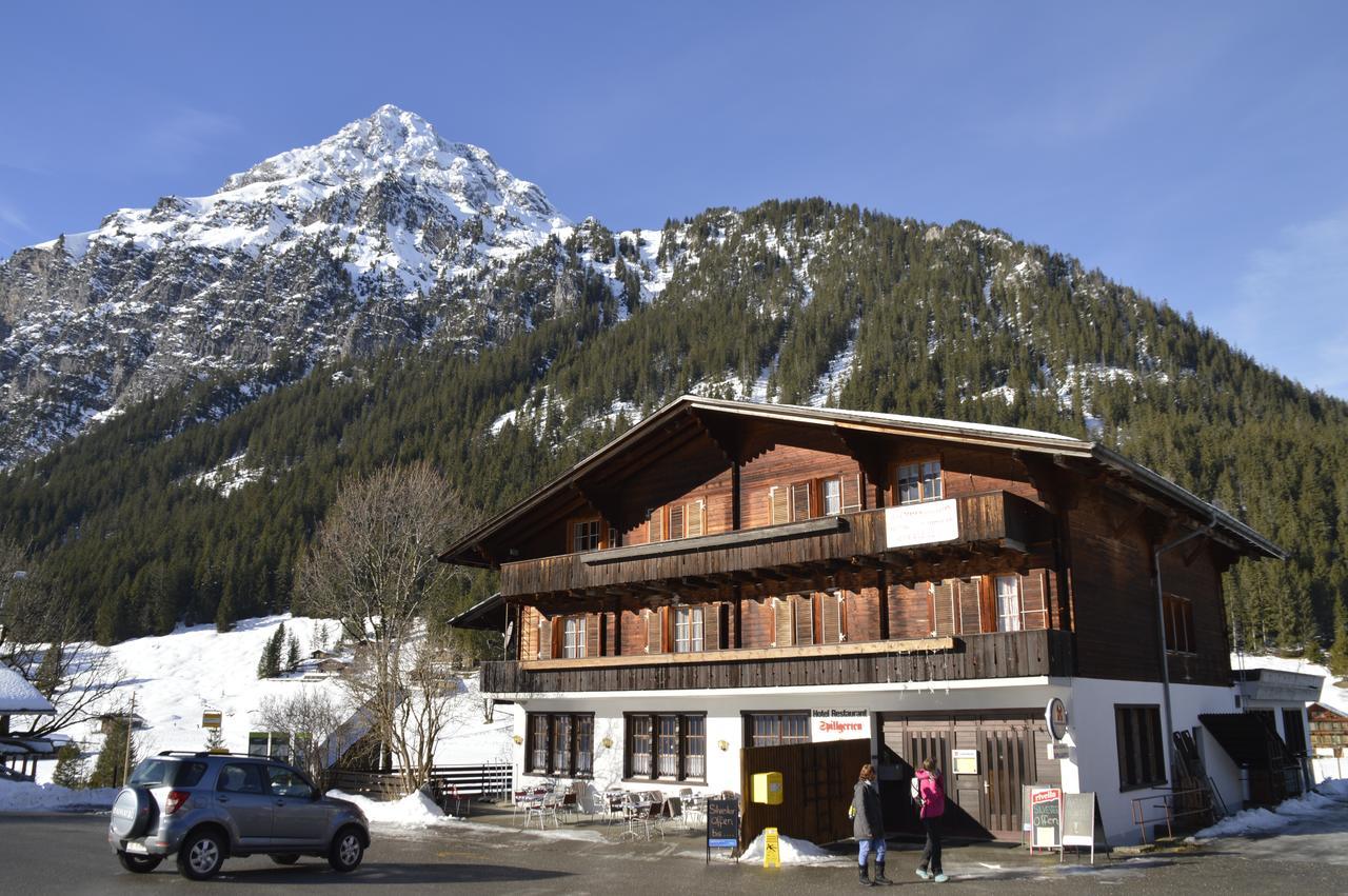 Hotel Restaurant Spillgerten Diemtigtal Schwenden Eksteriør billede